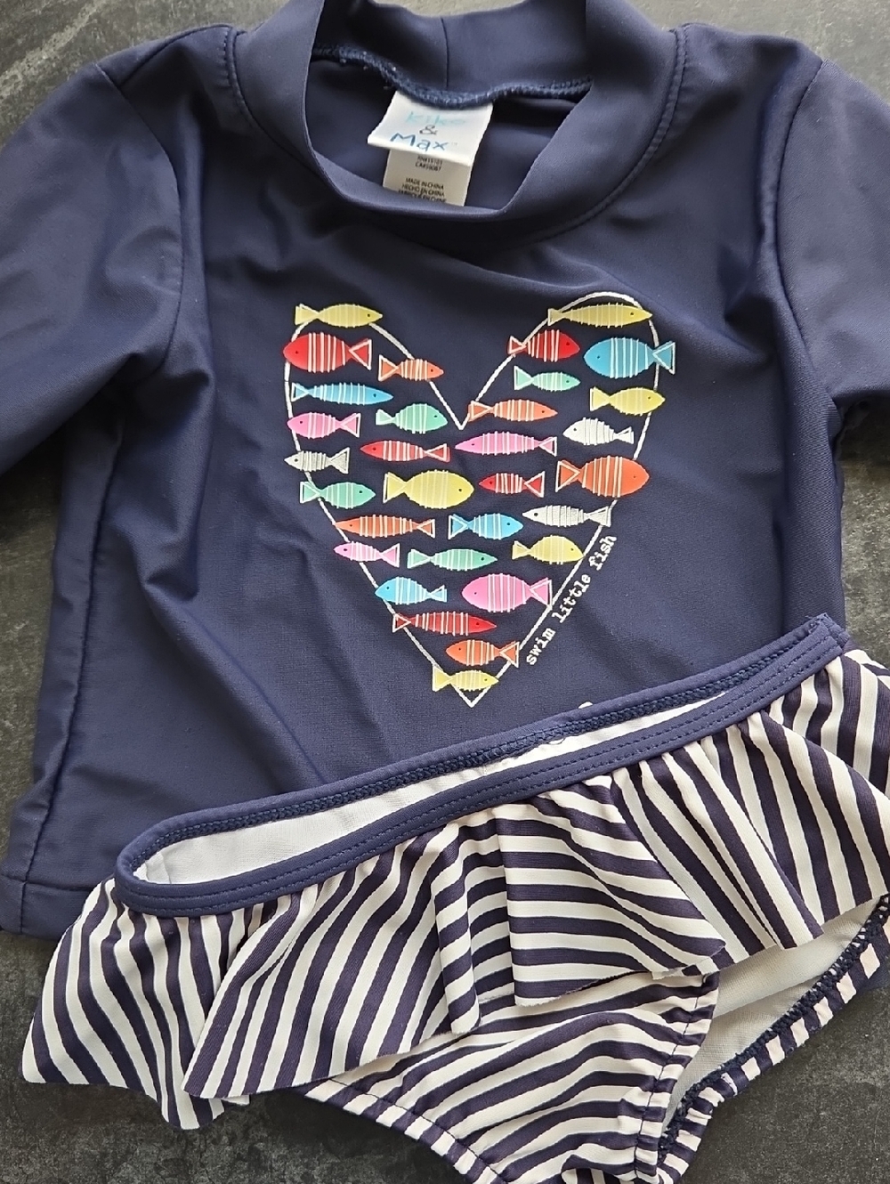 Kiko & Max 18 Months Rashguard Swimsuit
